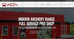 Desktop Screenshot of bearcreekarchery.com
